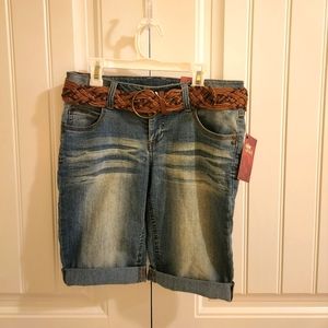 NWT Mudd Jean/Denim Shorts